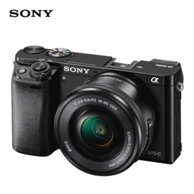 索尼（SONY）ILCE-6000L APS-C单镜头微单相机/照相机 黑色（约2430万有效像素 16-50mm镜头 a6000/α6000）