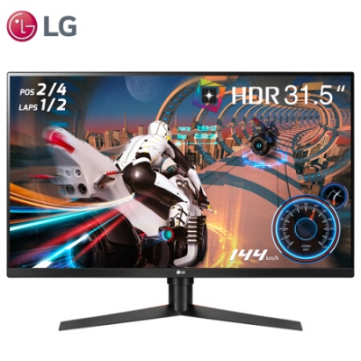 LG 32GK850F 31.5英寸 HDR400 2K超高清DCI-P3 95% 144hz刷新率 FreeSync2 升降旋转 电竞显示器